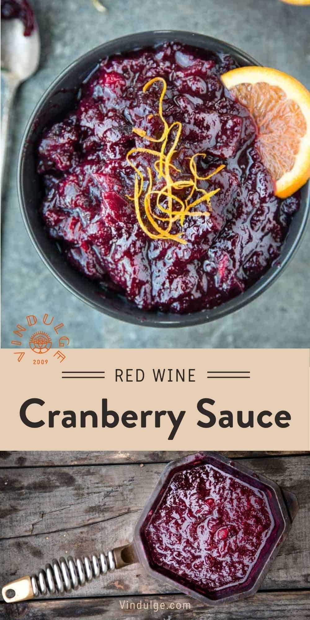 Homemade Red Wine Cranberry Sauce Recipe - Vindulge