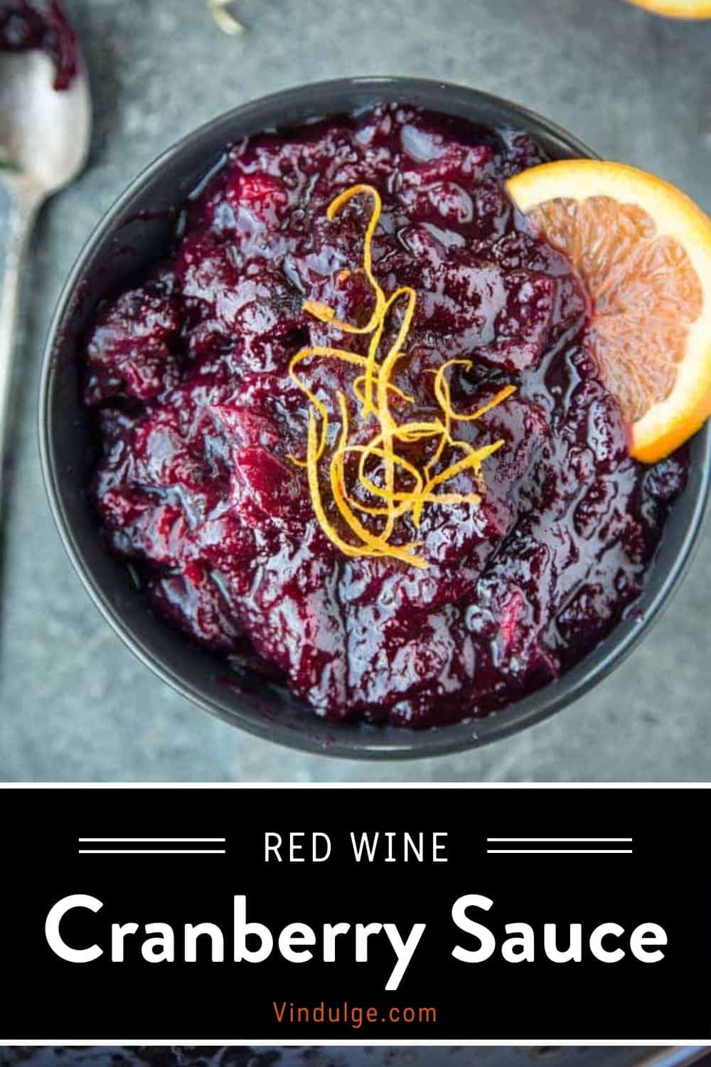 Homemade Red Wine Cranberry Sauce Recipe Vindulge