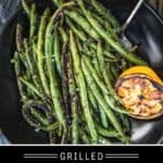 Grilled Green Beans Pin