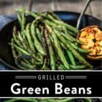 Grilled Green Beans Pin