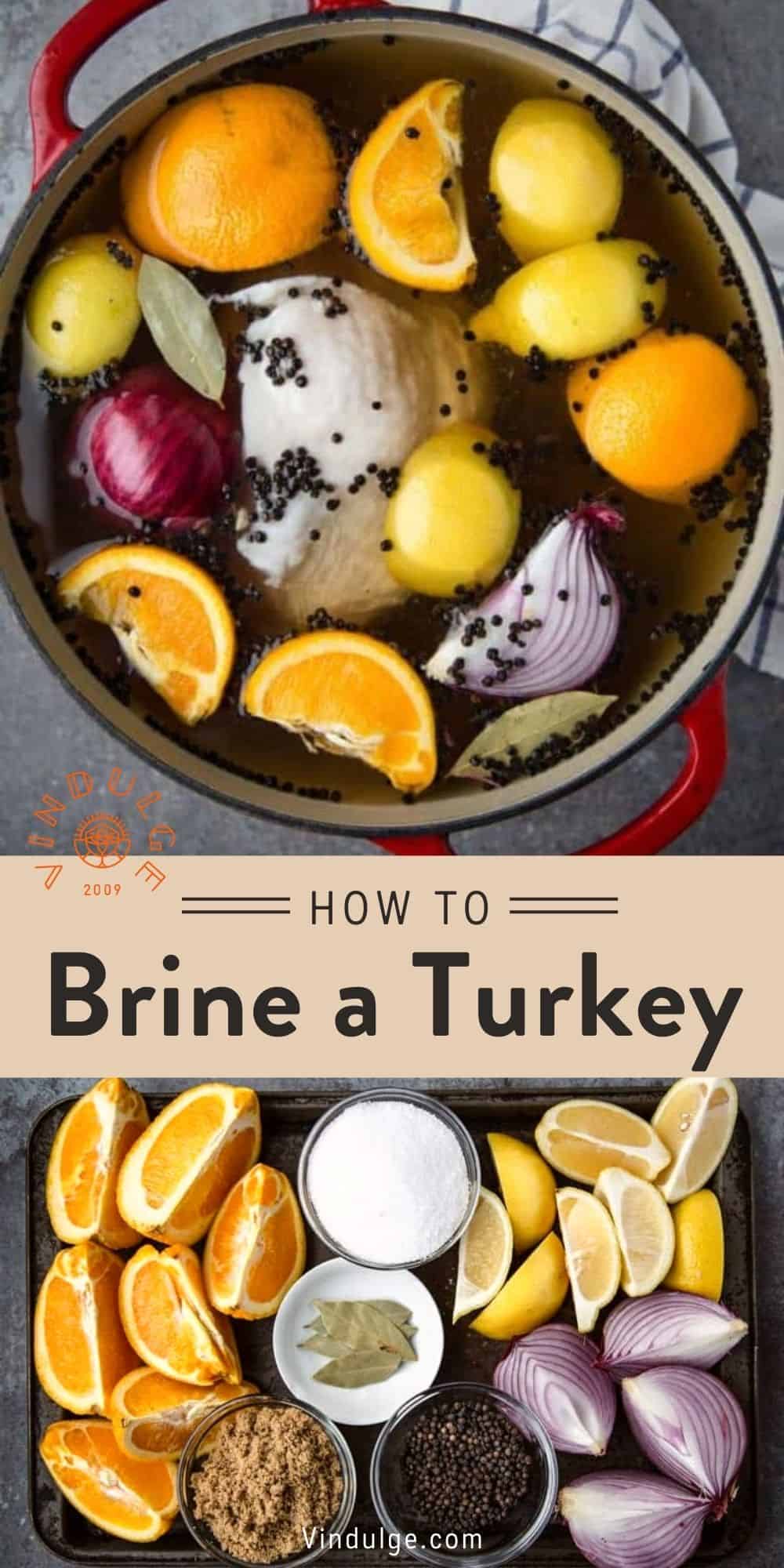 Easy Turkey Brine Recipe How to Brine a Turkey Vindulge