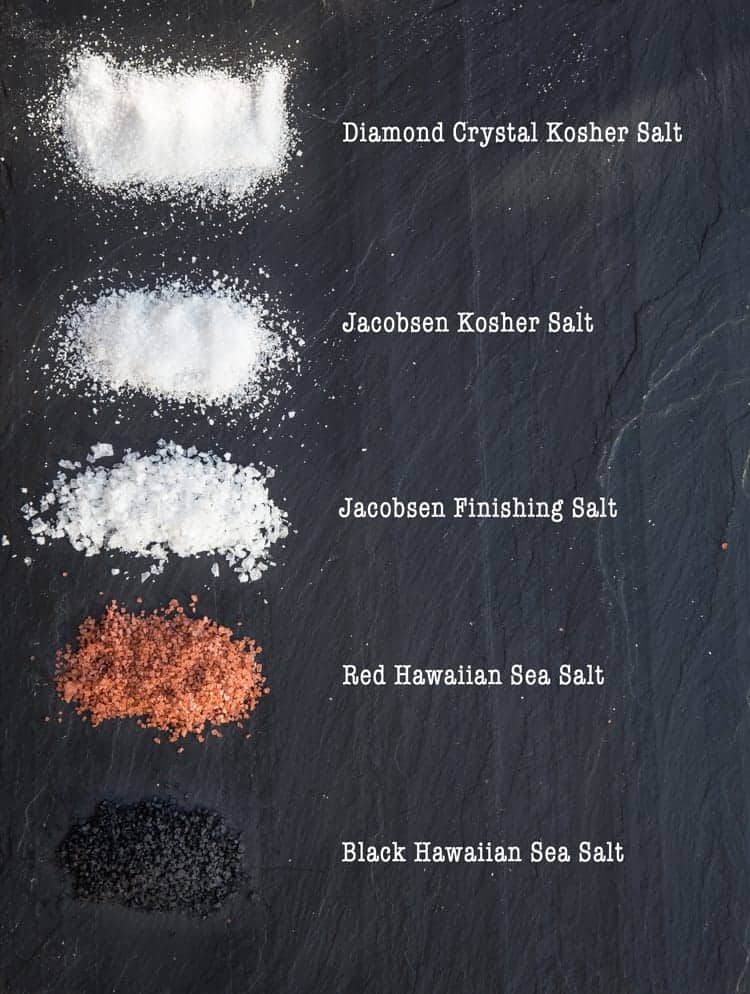 A guide to what is Kosher Salt and different types of sea salt.