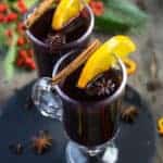 Mulled Wine Holiday Cocktails