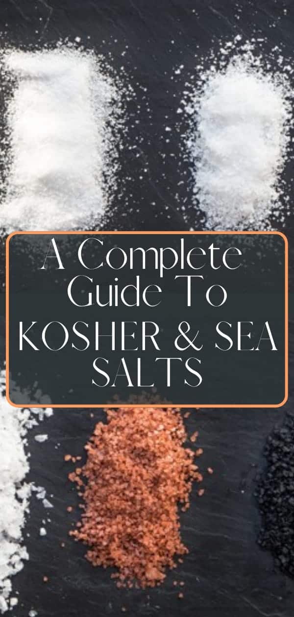 Sea and Kosher Salt A Guide Vindulge