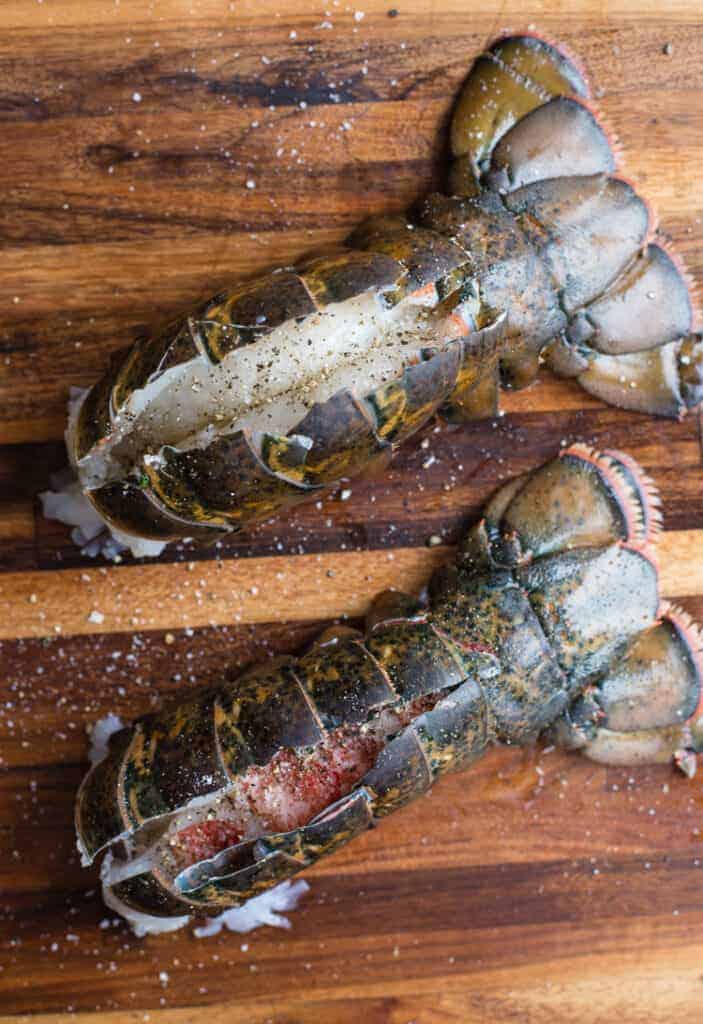 How to season lobster tails