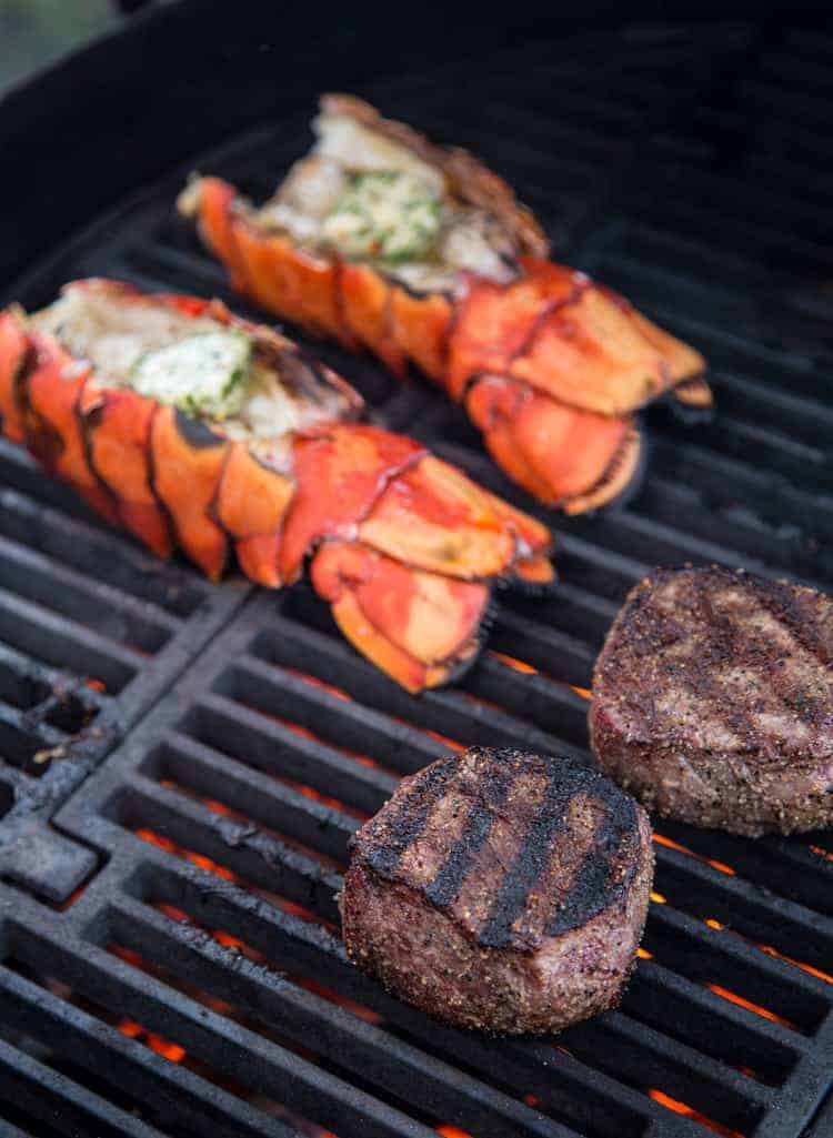 Surf and Turf on the Grill