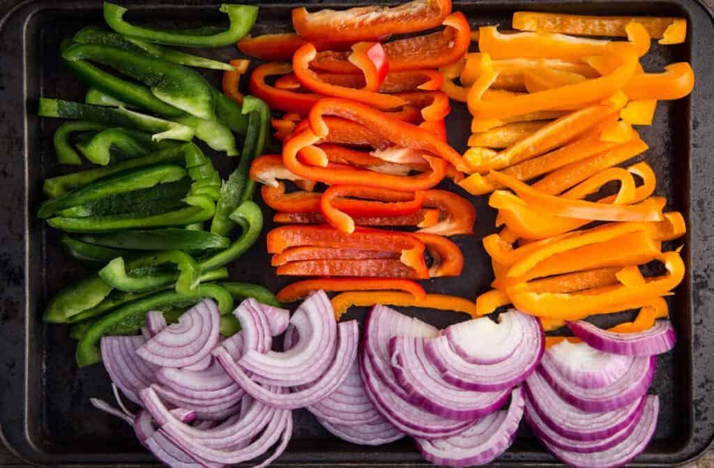 Vegetables for Fajitas