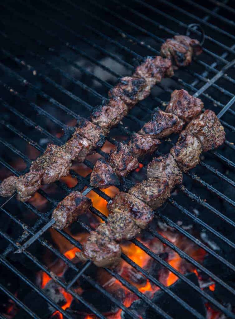 Grilled Steak Skewers