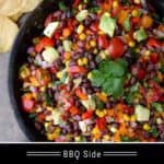 black bean salad pin