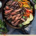 Grilled Steak Fajitas Pin