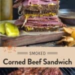 Corned Beef Sandwich Pinterest Pin