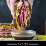 Corned Beef Sandwich Pinterest Pin