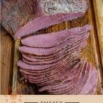 Smoked Corned Beef Pinterest Pin