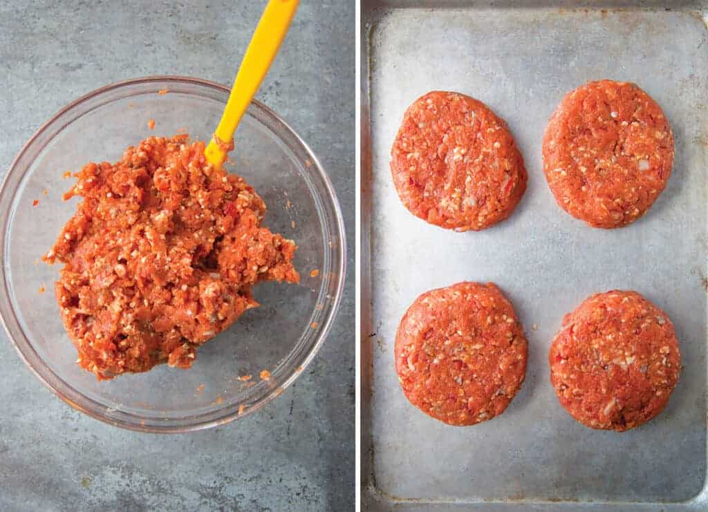 how to make fresh salmon patties for grilled salmon burgers