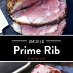 Smoked Prime Rib Pinterest Pin