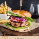 Turkey Burger Pinterest Pin