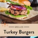 Turkey Burger Pinterest Pin