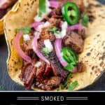 Leftover Brisket Tacos Pin