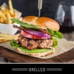 Turkey Burger Pinterest Pin