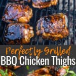 grilled and glazed bbq chicken