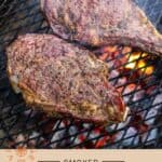 Smoked Ribeye Steak Pinterest Pin