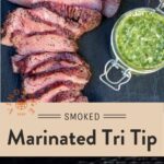 Red Wine Smoked Tri Tip Pinterest Pin