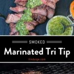 Red Wine Smoked Tri Tip Pinterest Pin