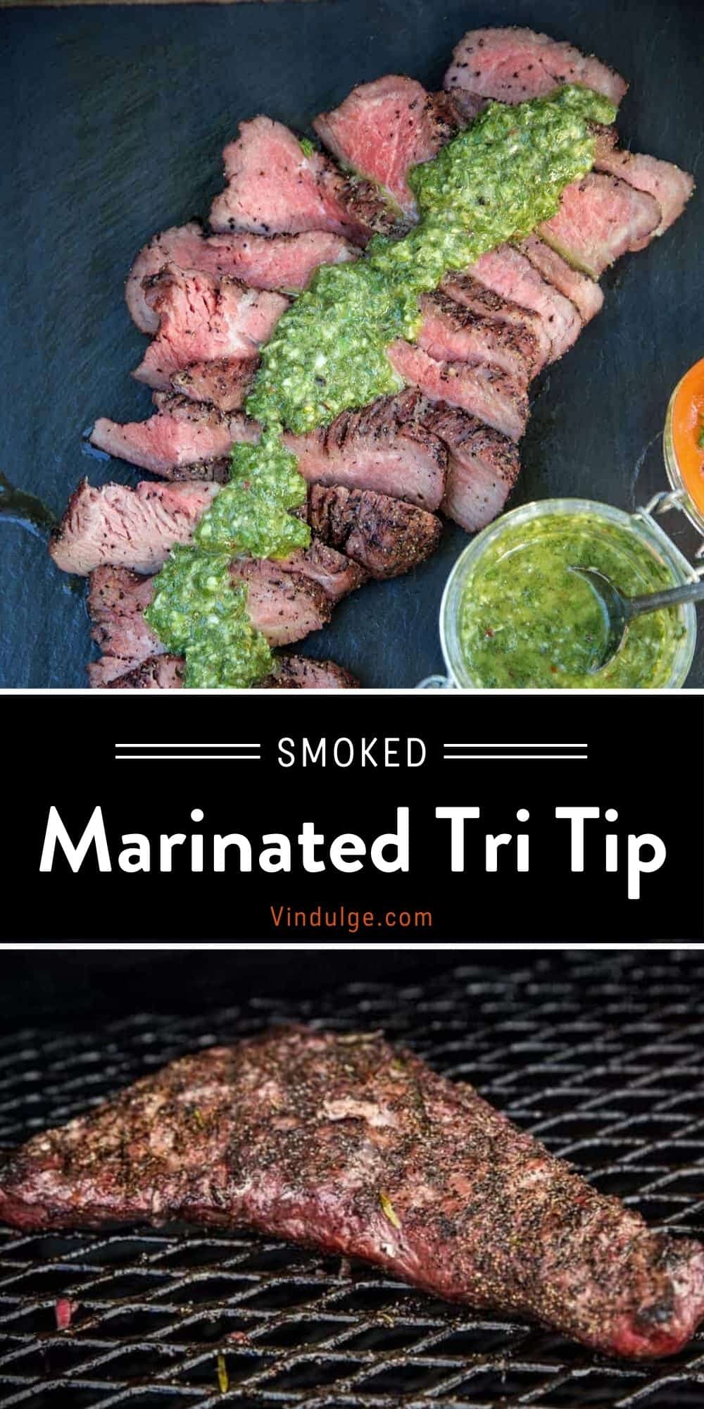 Red Wine Marinated Smoked Tri Tip Recipe and Video