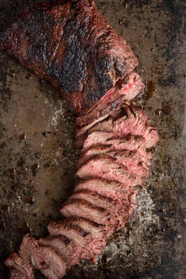 Grilled TriTip with Zinfandel Red Wine Reduction Sauce Vindulge