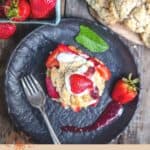 Smoked Strawberry Shortcake Pin