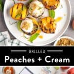 Grilled Peaches Pin