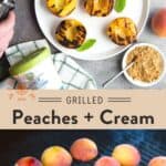 Grilled Peaches Pin