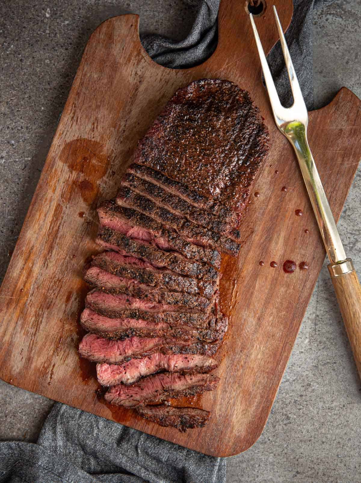 Grilled Flat Iron Steak Vindulge