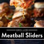 Grilled Meatball Sliders Pin