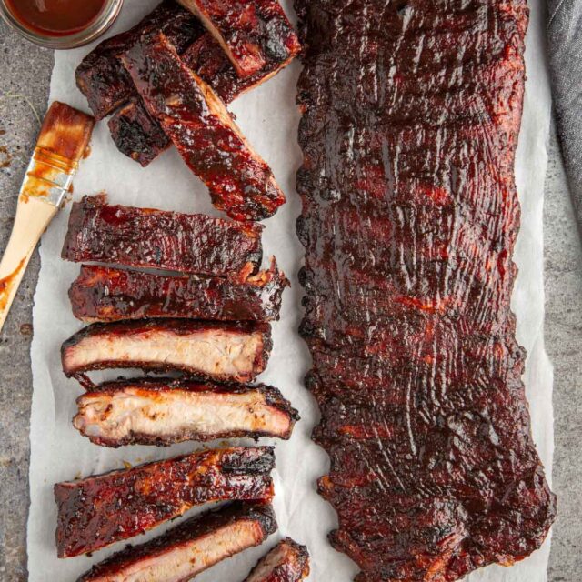 Pellet Grill Ribs (Kansas City Style) Vindulge