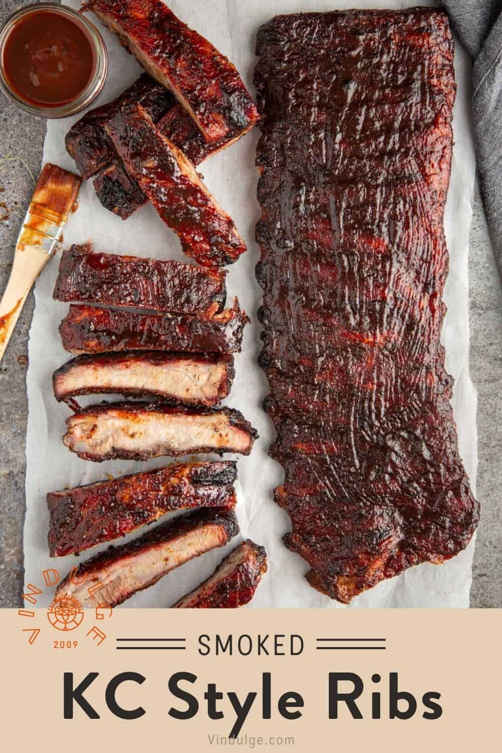 Pellet Grill Ribs (Kansas City Style) Vindulge