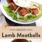 Smoked Lamb Meatballs Pin