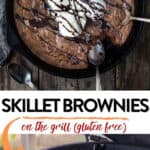Skillet Brownie Pin