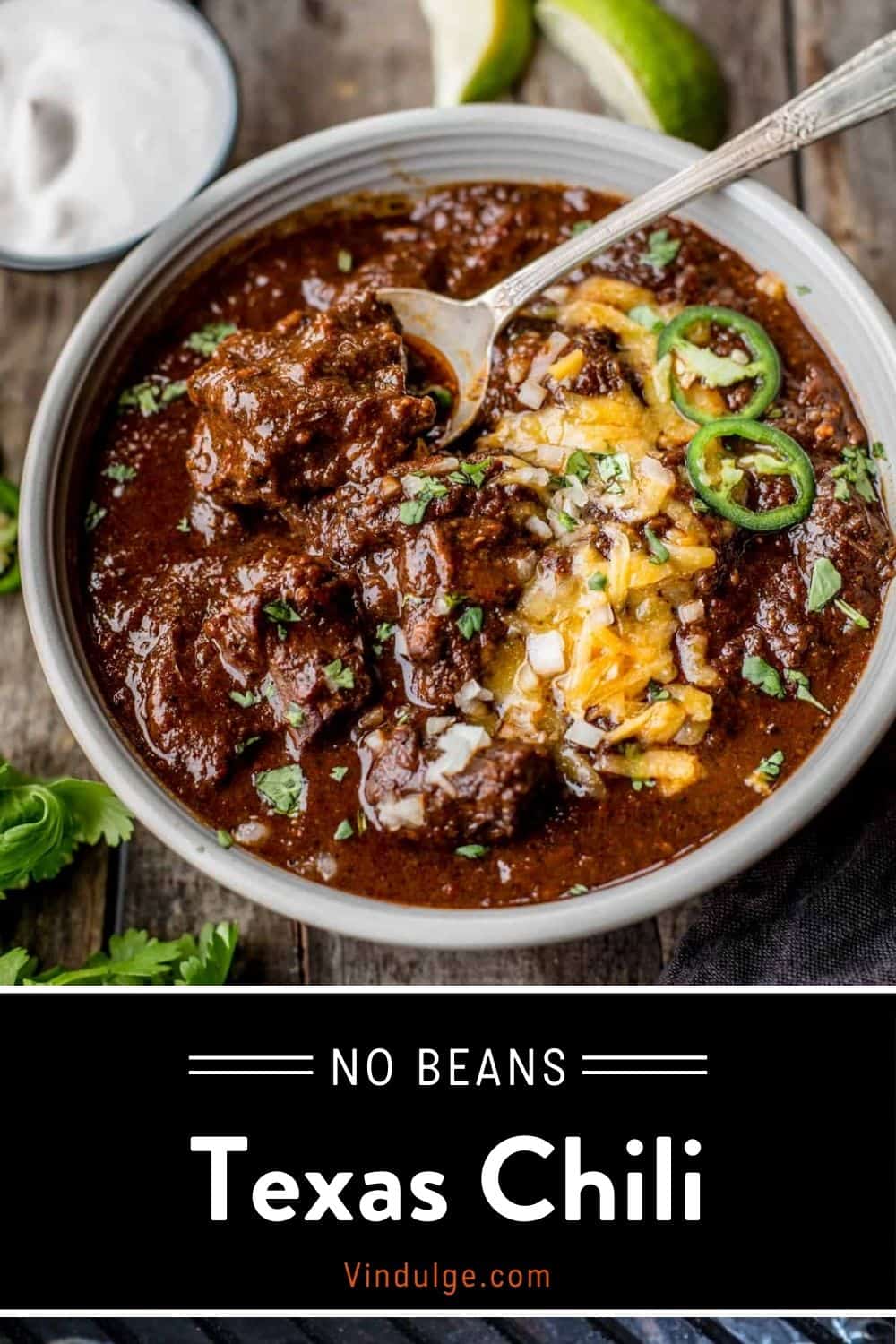 Texas Chili - (No Beans) - Vindulge