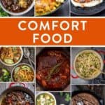 Comfort Food Round Up Pin