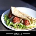 Smoked Lamb Meatballs Pin