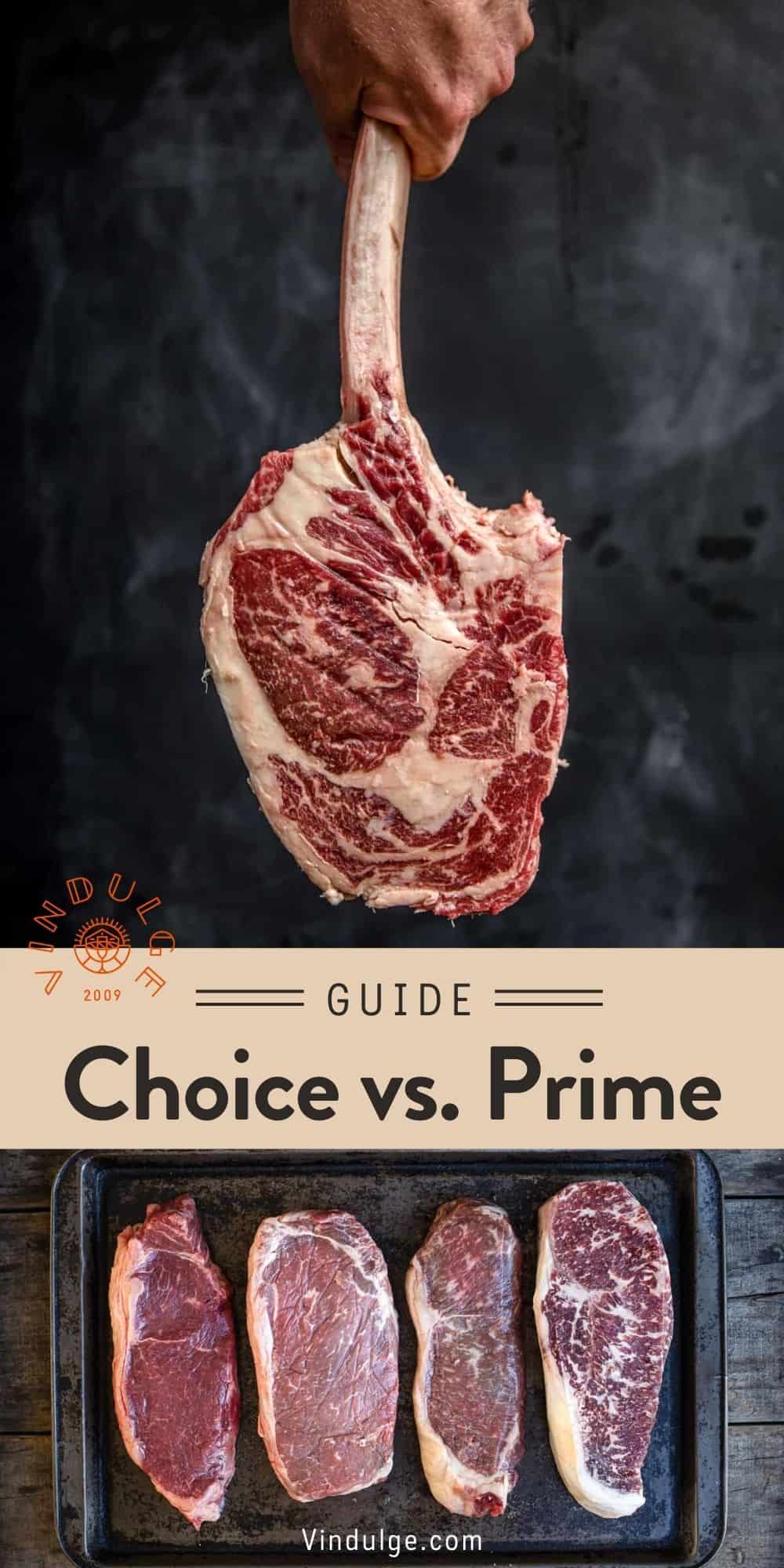Choice vs. Prime Beef PIn