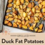 Duck Fat Potatoes Pin