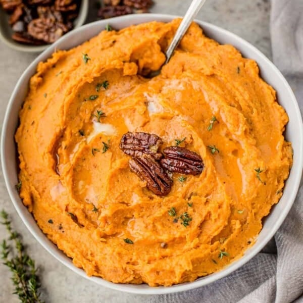 Grilled Mashed Sweet Potatoes