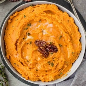 Grilled Mashed Sweet Potatoes