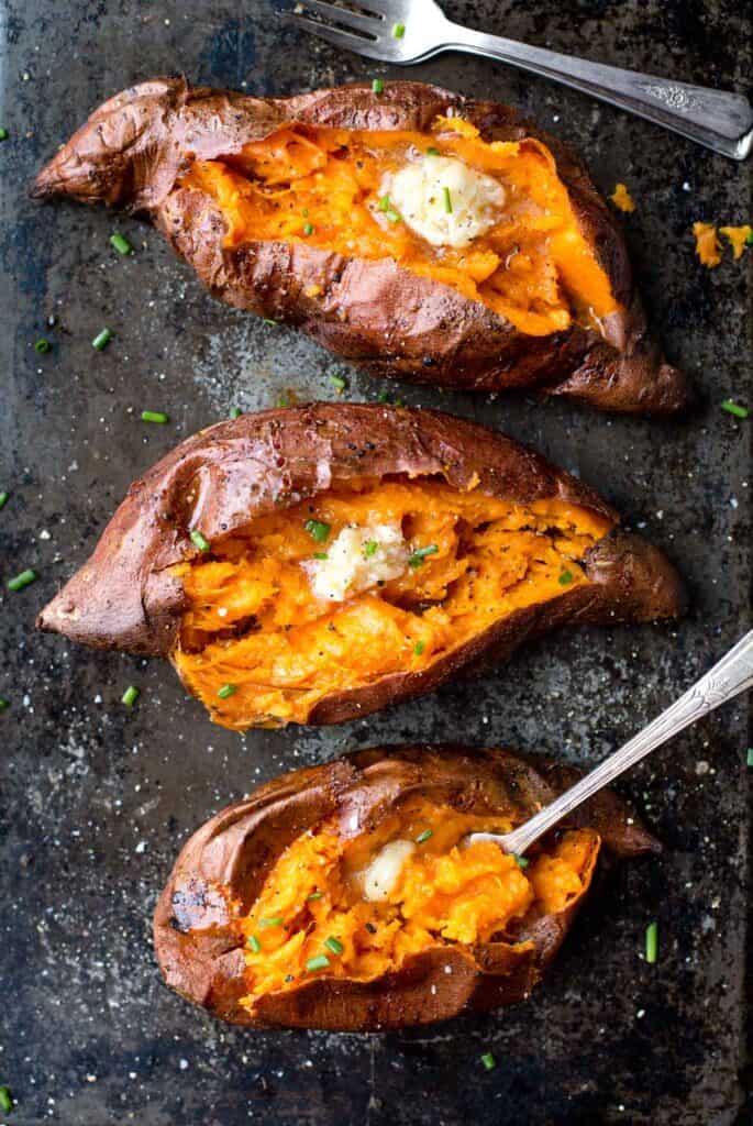 Grilled Sweet Potatoes with Smoked Honey Butter Vindulge