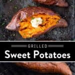 Grilled Sweet Potatoes Pin