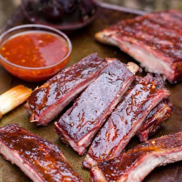 asian spiced smoked ribs