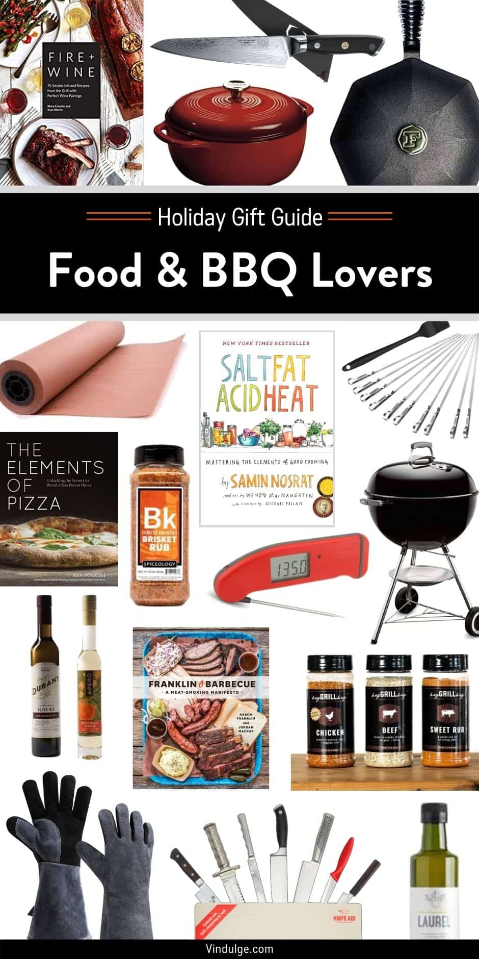 Holiday Gift Guide for BBQ and Food Lovers Vindulge