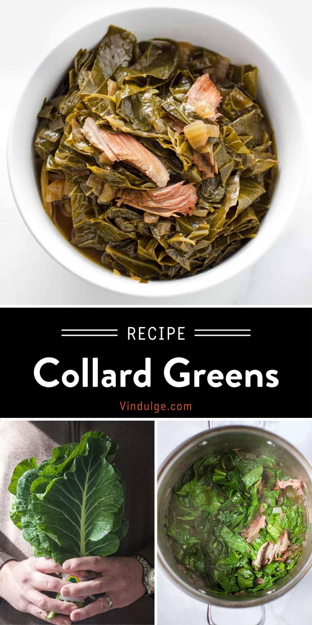Southern Collard Greens Recipe with Smoked Turkey Leg Vindulge